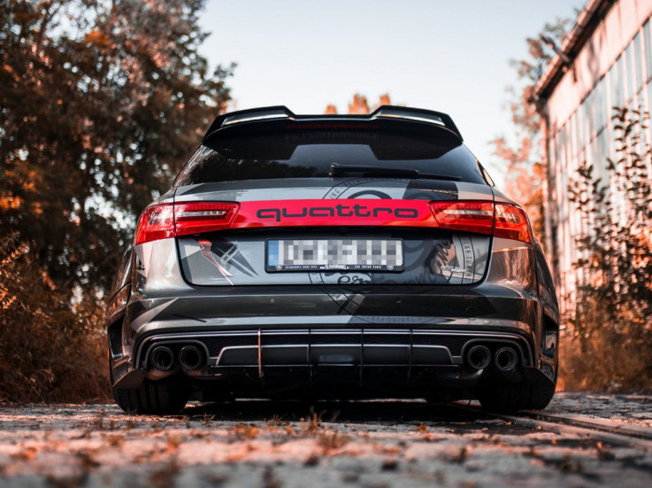 Maxton Design Střešní spoiler Audi S6/A6 S-Line C7 Avant