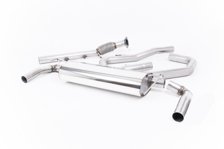 Catback výfuk Hyundai i30N 2.0 T-GDi OPF/GPF Milltek Sport - s náhradou GPF / leštěné koncovky