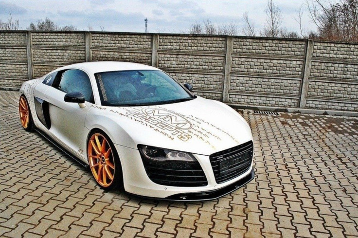 Maxton Design Prahové lišty Audi R8 Mk1 - texturovaný plast