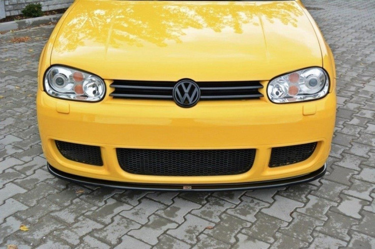 Maxton Design Spoiler předního nárazníku VW Golf IV R32 - texturovaný plast