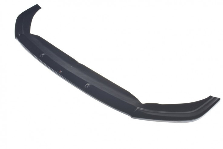 Maxton Design Spoiler předního nárazníku VW Polo Mk6 GTI V.1 - černý lesklý lak