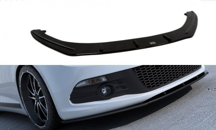 Maxton Design Spoiler předního nárazníku VW Scirocco - karbon