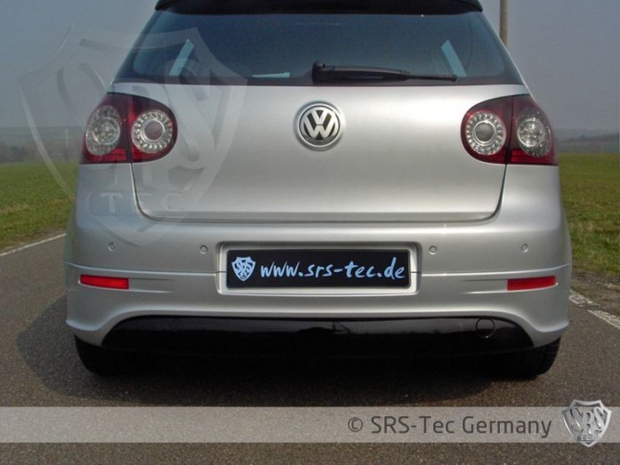 Zadní nástavec nárazníku G5-R32 Style VW Golf 5 SRS-Tec - Clean (bez koncovek)