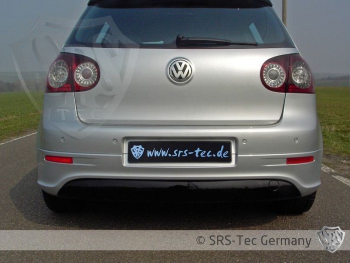 Zadní nástavec nárazníku G5-R32 Style VW Golf 5 SRS-Tec - R32 koncovky