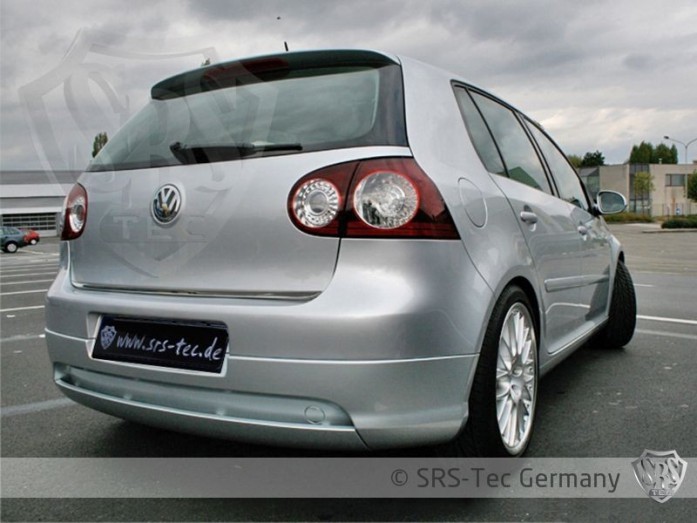 Zadní nástavec nárazníku V-Style VW Golf 5 SRS-Tec