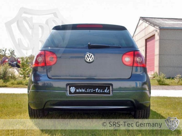 Zadní nástavec nárazníku V-Style VW Golf 5 SRS-Tec - Clean (bez koncovky)