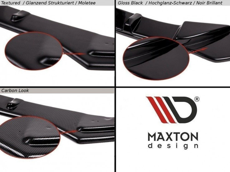 Maxton Design Prahové lišty Seat Leon Mk2 Cupra Facelift - texturovaný plast