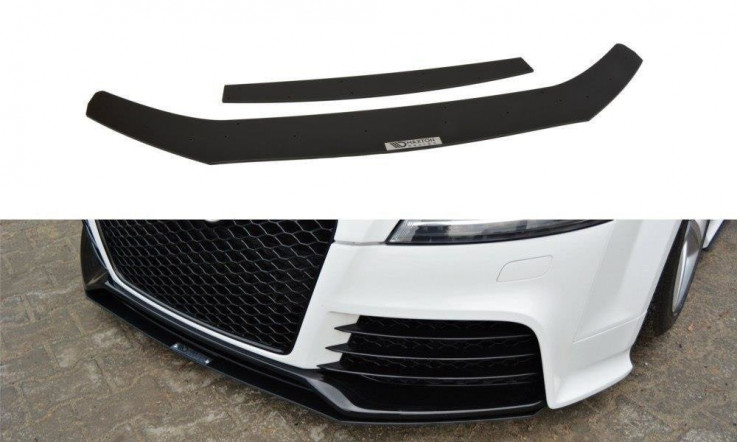 Maxton Design Spoiler předního nárazníku Racing Audi TT RS (8J) V.1