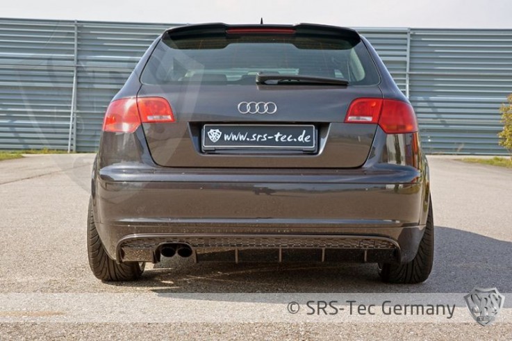 Spoiler zadního nárazníku RS AUDI A3 Sportback SRS-Tec