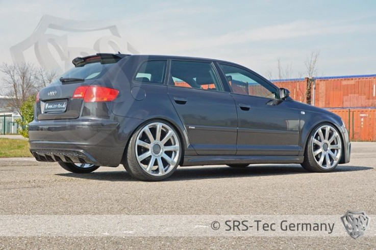 Prahové nástavce GT AUDI A3 Sportback SRS-Tec