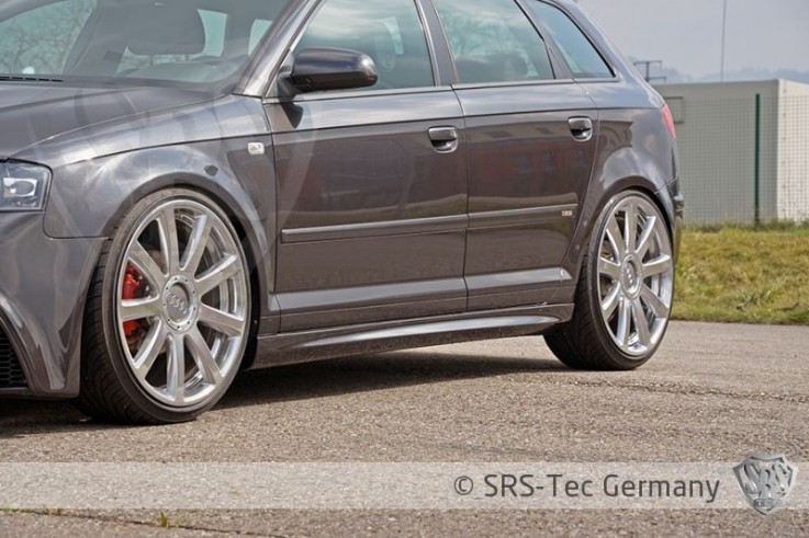 Prahové nástavce GT AUDI A3 Sportback SRS-Tec