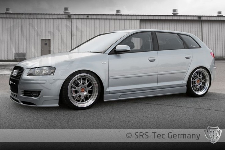 Prahové nástavce RS AUDI A3 Sportback SRS-Tec
