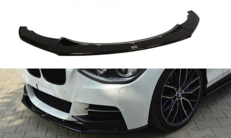 Maxton Design Spoiler předního nárazníku BMW 1 F20/F21 - karbon