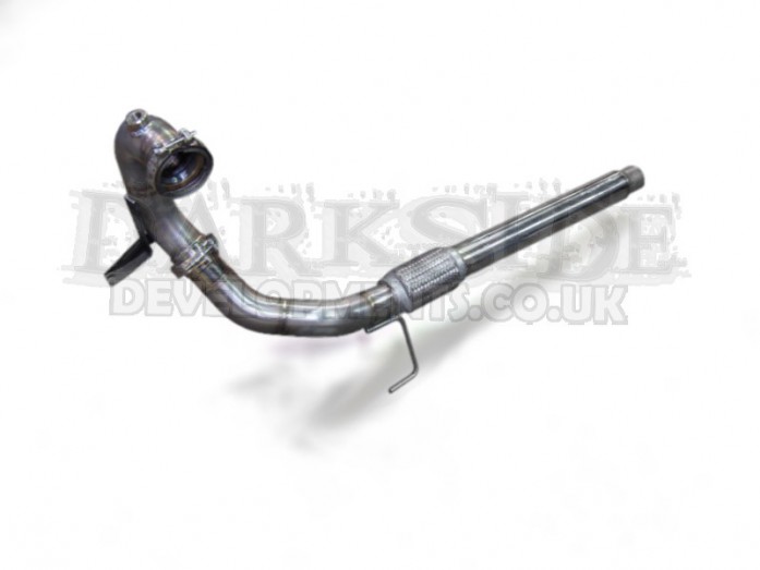 První díl výfuku bez DPF Downpipe pro 1,6 & 2,0 TDI Fabia Ibiza Polo A1 Toledo Darkside Developments