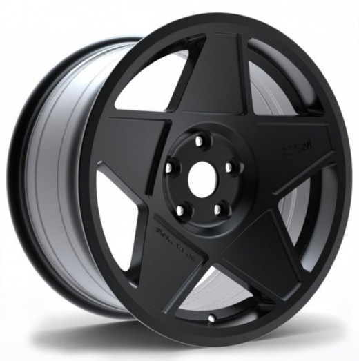 3SDM 0.05 Alu kola 8,5x19 5x100 ET35 Matně černé