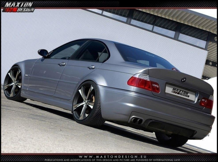 Maxton Design Zadní nárazník Vzhled M3 BMW 3 E46 Sedan