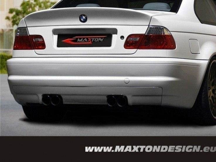 Maxton Design Zadní nárazník Vzhled M3 BMW 3 E46 Sedan - M3 koncovky