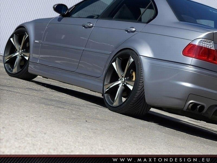 Maxton Design Prahové lišty Vzhled M3 BMW 3 E46 Sedan