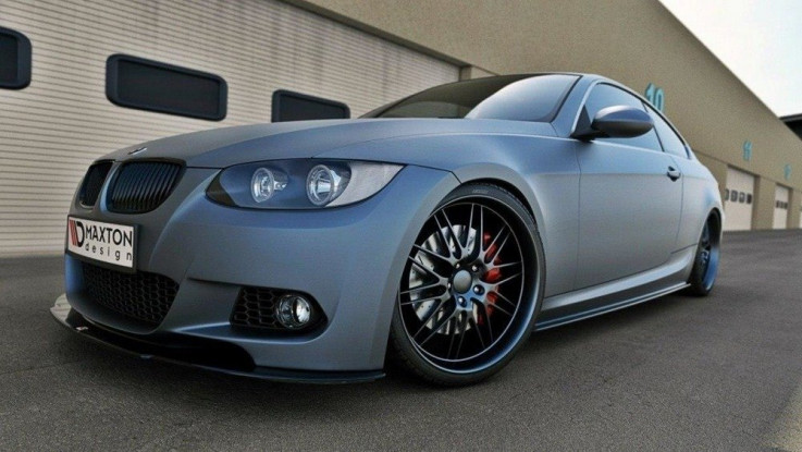Maxton Design Prahové lišty BMW 3 E92 M-Paket - černý lesklý lak