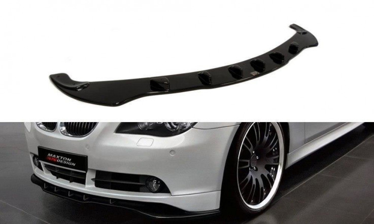 Maxton Design Spoiler předního nárazníku BMW 5 E60/61 - texturovaný plast