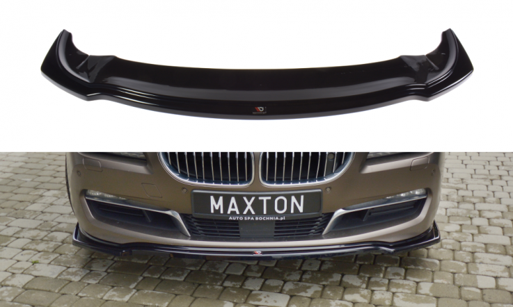 Maxton Design Spoiler předního nárazníku BMW 6 F06 Gran Coupé - texturovaný plast