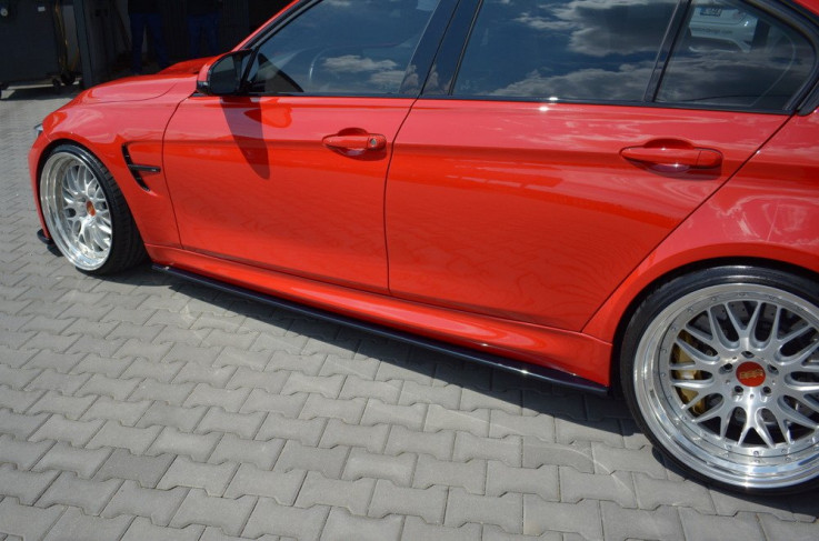 Maxton Design Prahové lišty BMW M3 F80 - texturovaný plast