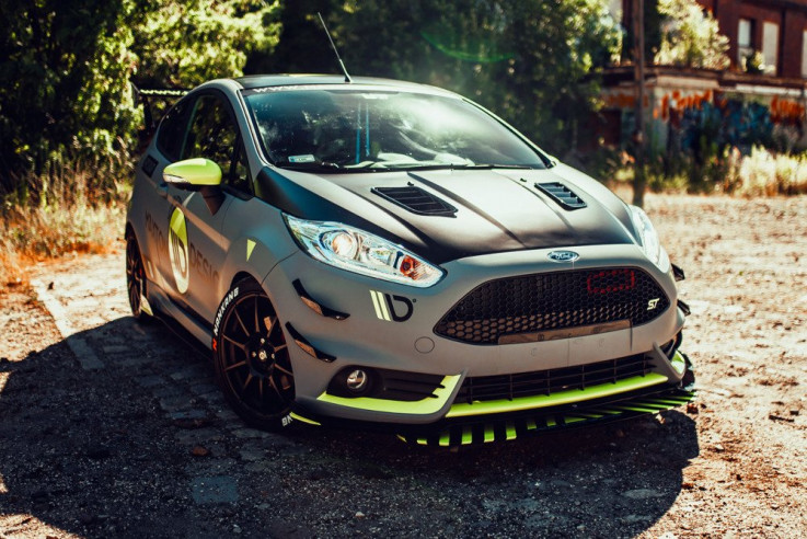 Maxton Design Křidélka předního nárazníku Ford Fiesta ST Mk7 Facelift V.2
