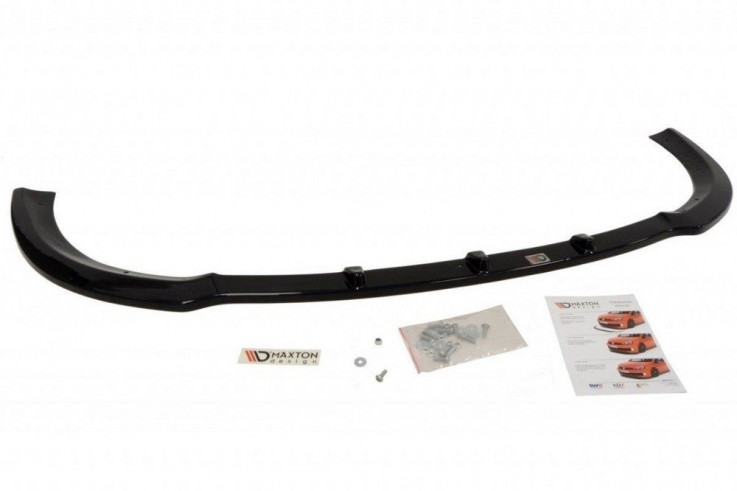 Maxton Design Spoiler předního nárazníku Ford Focus RS Mk2 V.1 - texturovaný plast