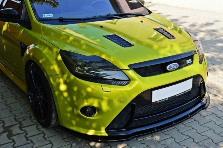 Maxton Design Spoiler předního nárazníku Ford Focus RS Mk2 V.1 - texturovaný plast