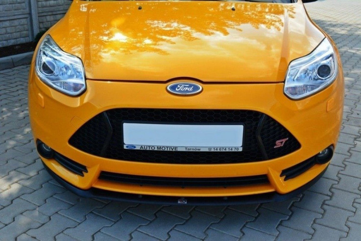 Maxton Design Spoiler předního nárazníku Ford Focus ST Mk3 V.3 - texturovaný plast