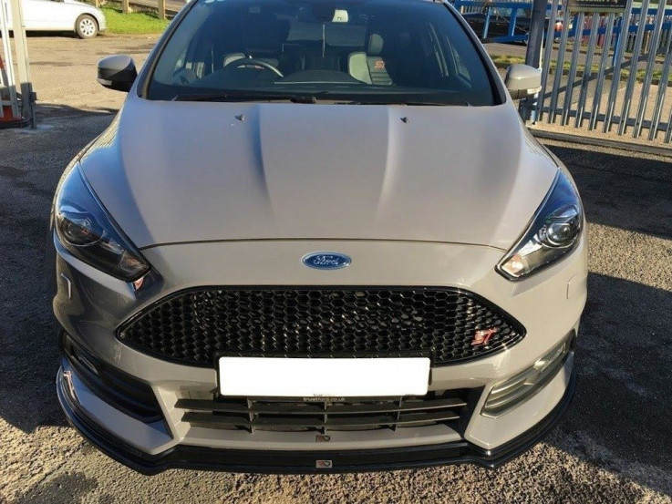 Maxton Design Spoiler předního nárazníku Ford Focus ST Mk3 Facelift V.3 - texturovaný plast