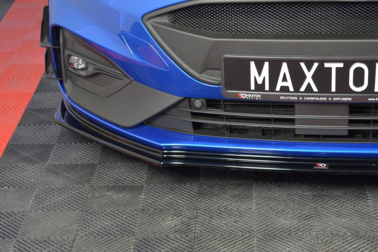 Maxton Design Spoiler předního nárazníku Ford Focus Mk4 ST/ST-Line V.5 - karbon