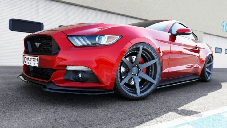 Maxton Design Prahové lišty Ford Mustang Mk6 - texturovaný plast