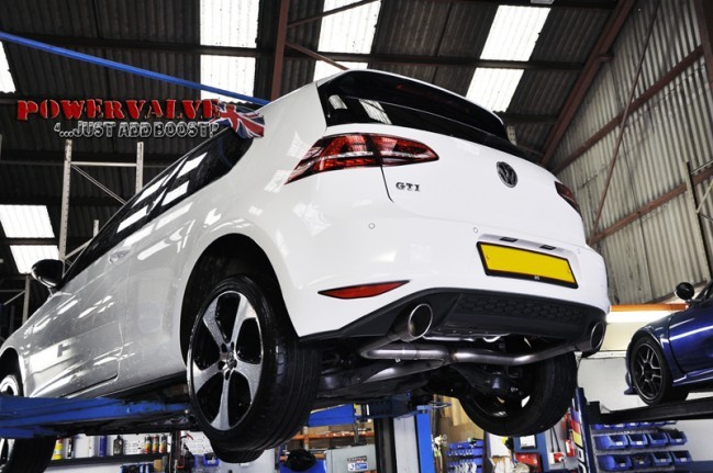 BCS Automotive Turbo Back výfuk VW Golf 7 GTI & Performance 2,0 TSI - Sport De-Cat