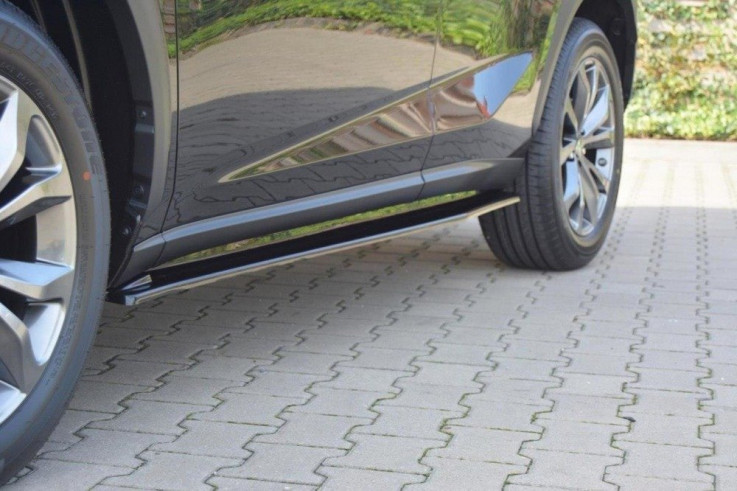 Maxton Design Prahové lišty Lexus NX Mk1 - texturovaný plast