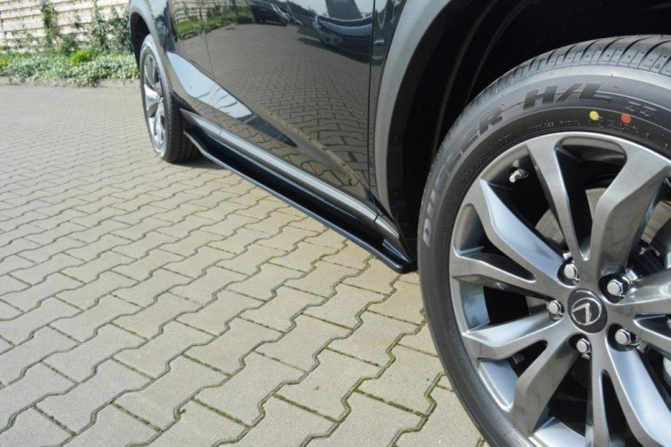 Maxton Design Prahové lišty Lexus NX Mk1 - texturovaný plast