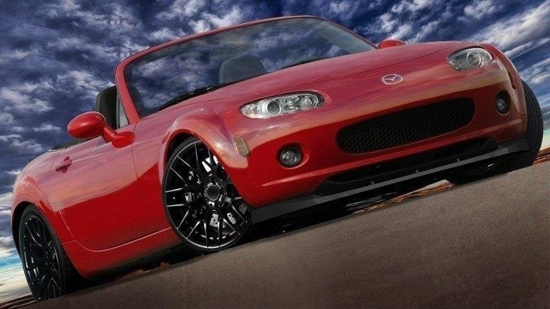 Maxton Design Spoiler předního nárazníku Mazda MX-5 Mk3 - texturovaný plast