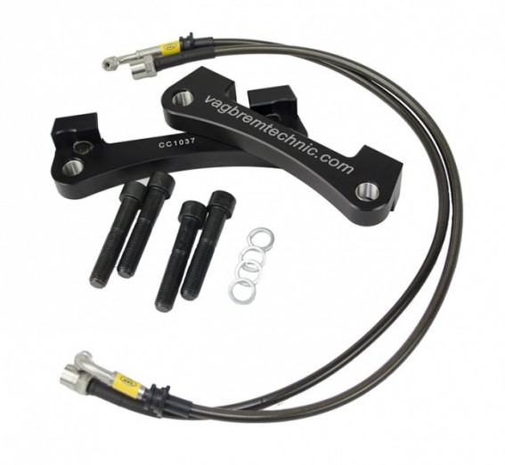 4píst Porsche Boxster pro 312mm kotouče konverzní kit - Vagbremtechnic