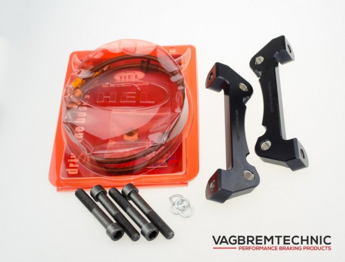 4píst TTRS / RS3 pro 345mm kotouče konverzní kit - Vagbremtechnic