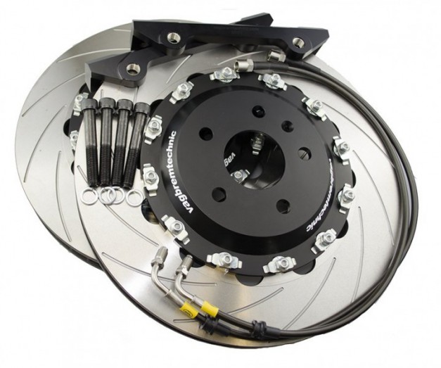 362x32 kotouče pro montáž R8 / RS4 brzdičů konverzní kit - Vagbremtechnic - 0mm řezané