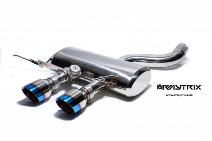 ARMYTRIX Catback výfuk VW Golf 6 R - Leštěné koncovky