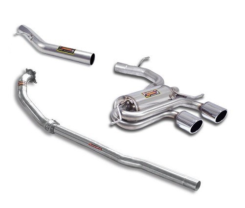 Turboback výfuk VW Golf 6R 2,0 TFSI 195kW Supersprint - s katalyzátorem / s rezonátorem