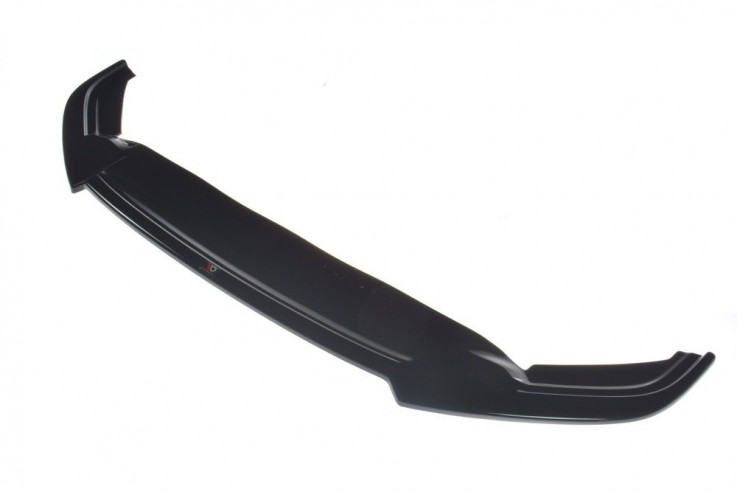 Maxton Design Spoiler předního nárazníku VW Passat B8 R-Line V.2 - černý lesklý lak