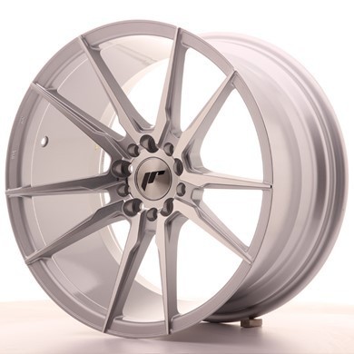 Japan Racing JR21 19x8,5 ET40 5x112/114,3 Silver Machined Alu kola