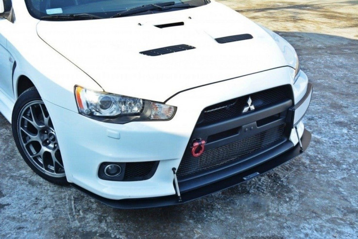 Maxton Design Spoiler předního nárazníku Racing Mitsubishi Lancer EVO X V.2