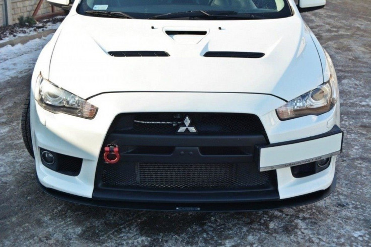 Maxton Design Spoiler předního nárazníku Racing Mitsubishi Lancer EVO X V.3