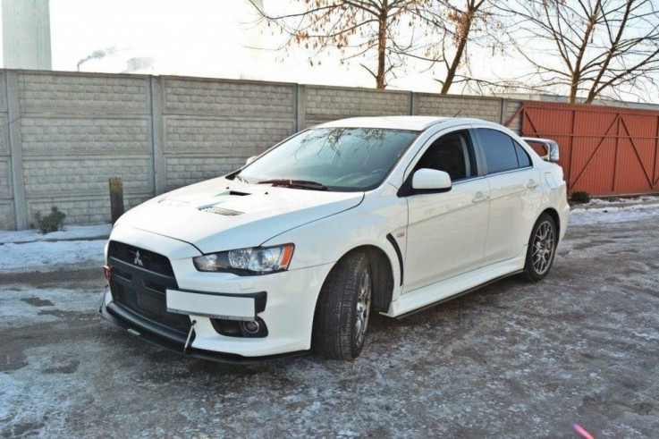 Maxton Design Prahové lišty Racing Mitsubishi Lancer EVO X