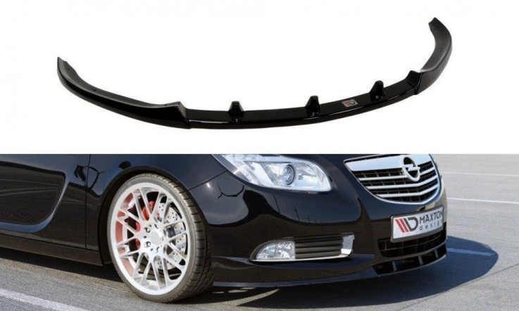 Maxton Design Spoiler předního nárazníku Opel Insignia Mk1 OPC-Line - texturovaný plast