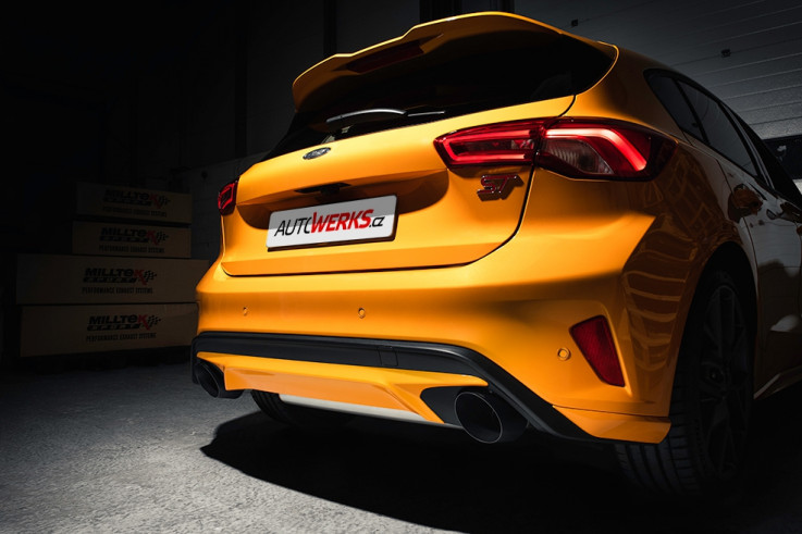 Náhrada filtru pevných částic Ford Focus Mk4 ST 2.3T OPF/GPF Milltek Sport - s rezonátorem