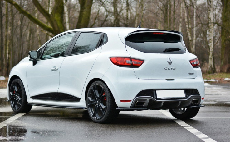 Maxton Design Nástavec střešního spoileru Renault Clio RS Mk4 - texturovaný plast